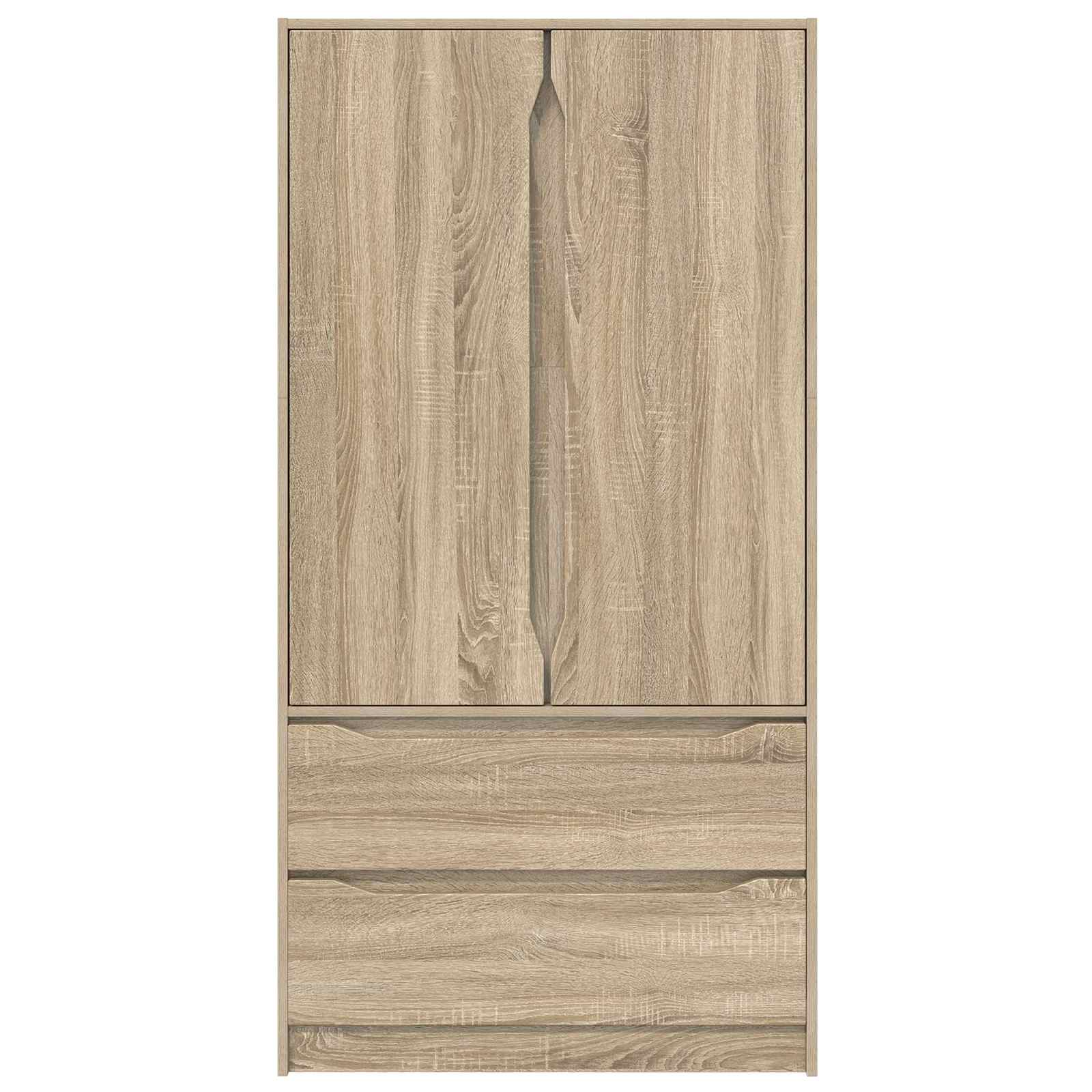 Ντουλάπι με συρτάρι με πόρτα Δρύς Sonoma 79,5 x 49 x 156 εκ