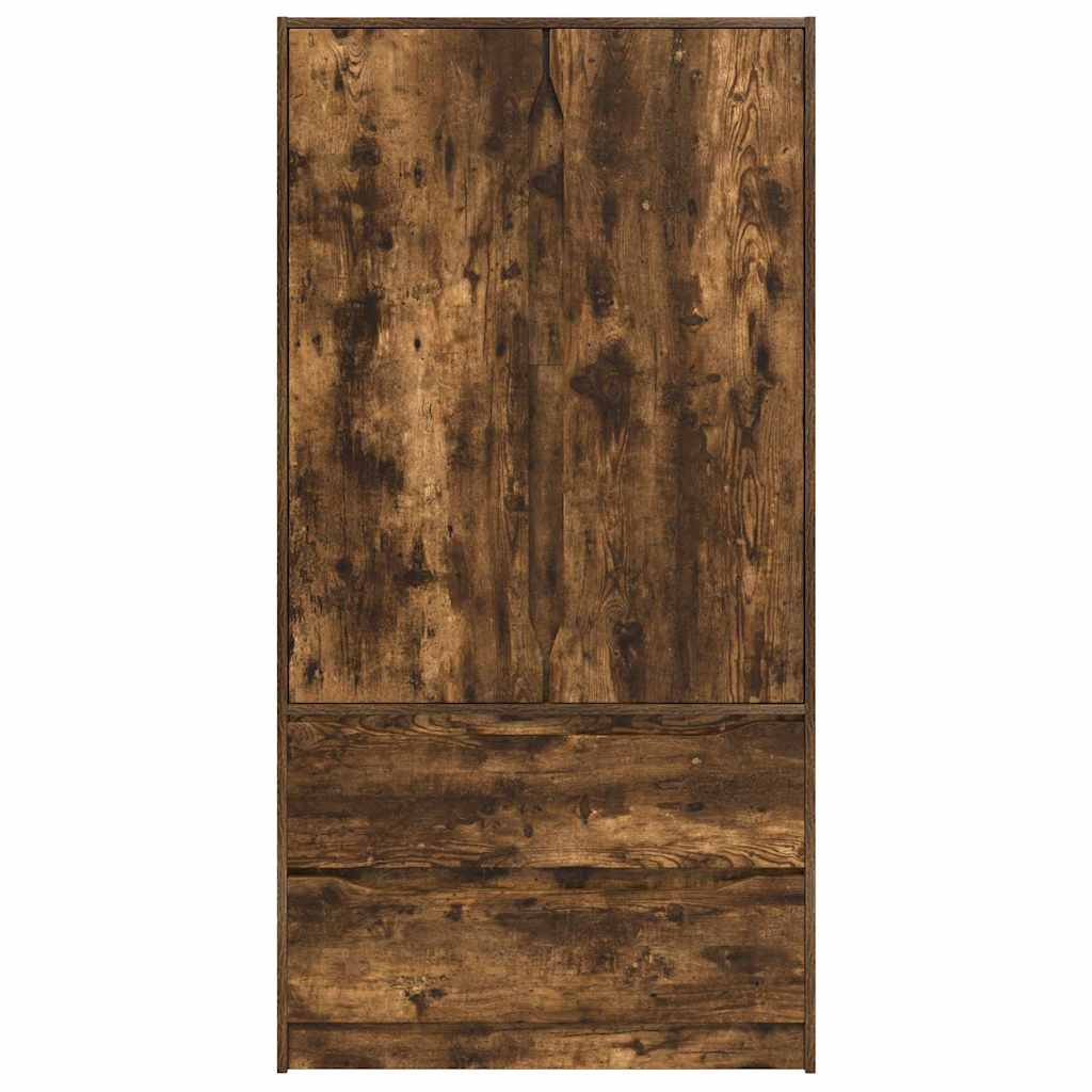 Ντουλάπι Μπάνιου με συρτάρι Καπνιστό Δρύς 79,5 x 49 x 156 εκ