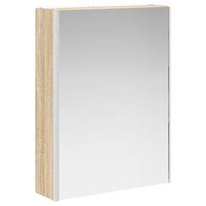 Σετ Ντουλαπιών Μπάνιου 5 pcs Sonoma Δρυς Επεξεργασμένο Ξύλο - Pakobazaar