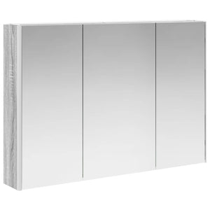 Σετ Επίπλων Μπάνιου 4 pcs Γκρι Sonoma - Pakobazaar