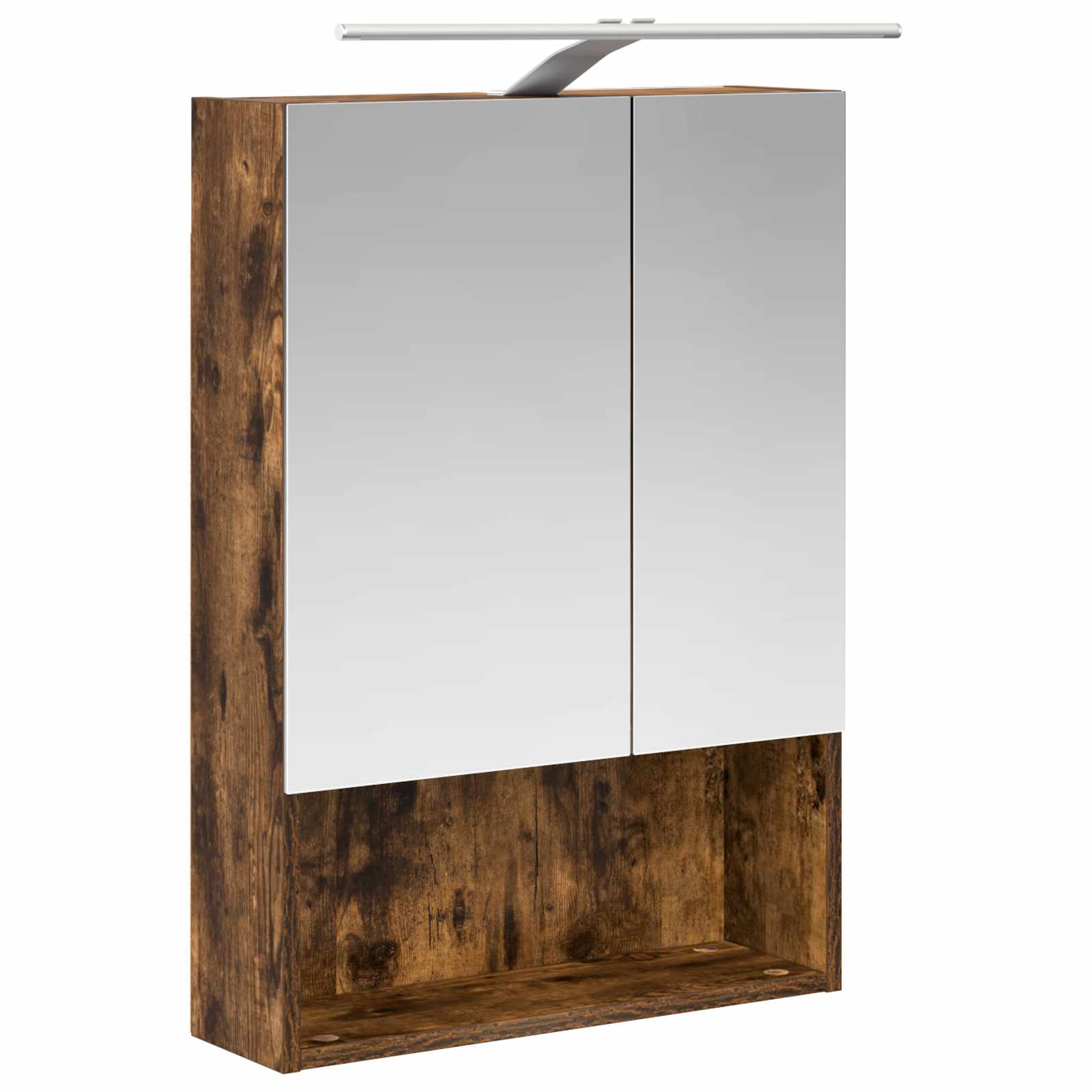 Σετ Επίπλων Μπάνιου 5 pcs Καπνισμένο Ξύλο Δρυός - Pakobazaar