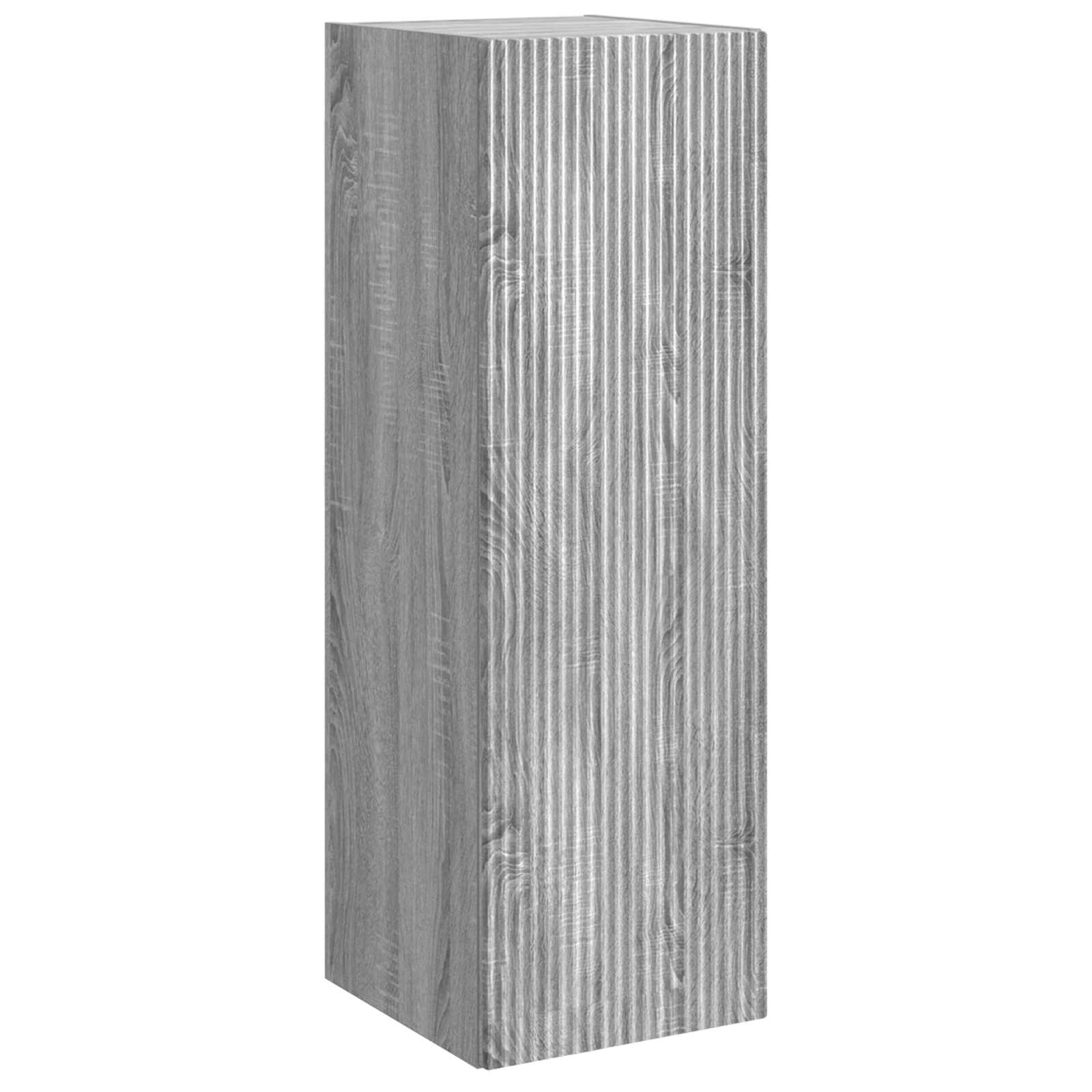 Σετ Ντουλαπιών Μπάνιου 5 pcs Γκρι Sonoma 50 x 14,5 x 70 εκ
