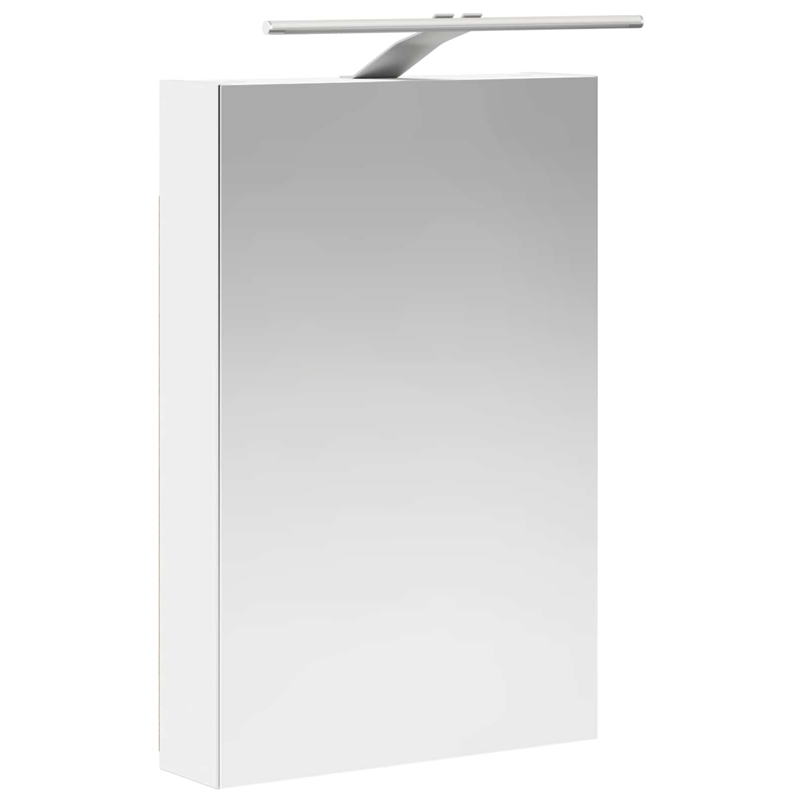 Σετ Ντουλαπιών Μπάνιου 5 pcs Λευκό 40 x 10,5 x 60,5 εκ