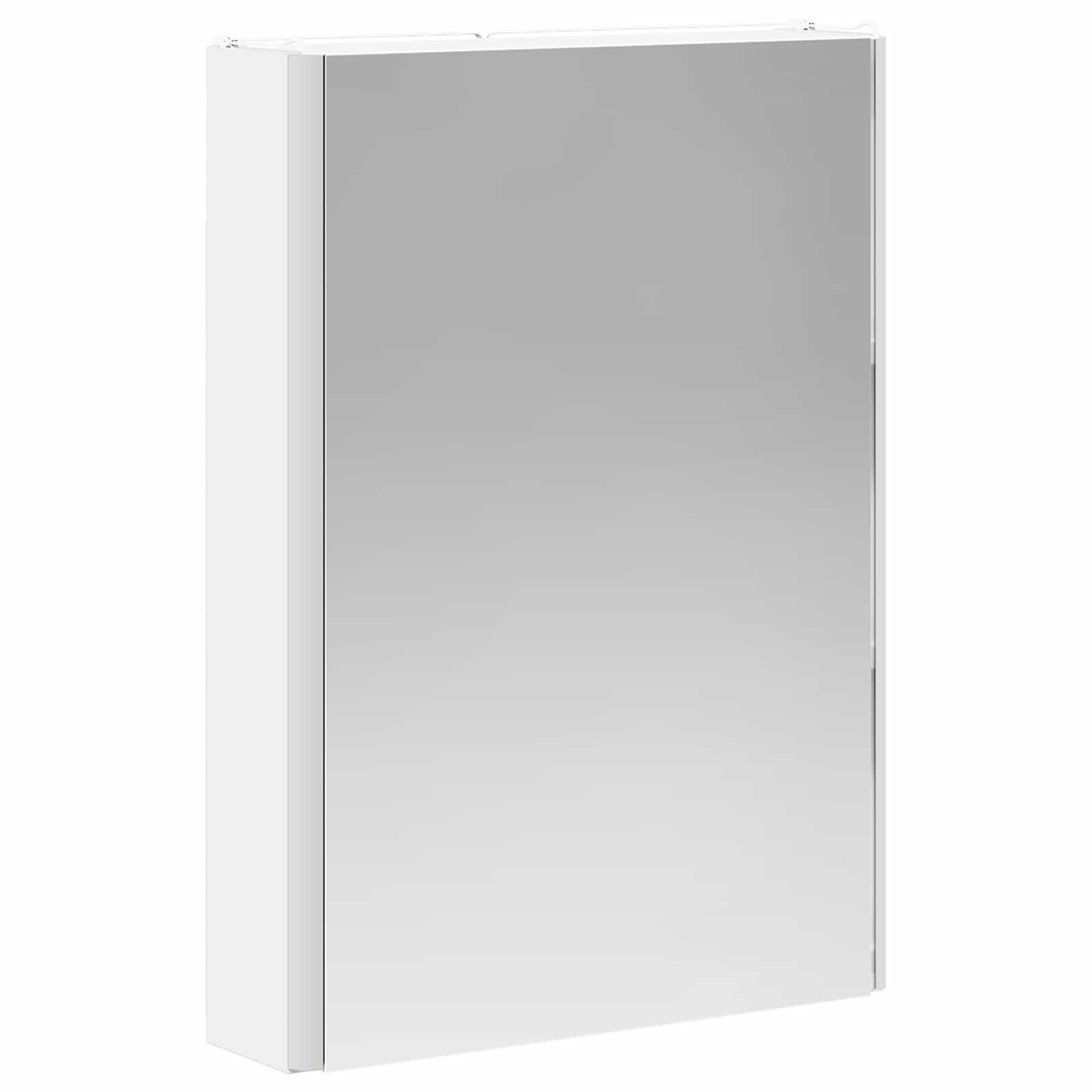 Σετ Ντουλαπιών Μπάνιου 5 pcs Λευκό 43 x 11,5 x 60,5 εκ.