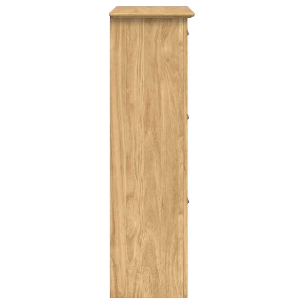 Ράφι Παπουτσιών με συρτάρι BODO Μέλι Καφέ 80 x 35 x 118 εκ
