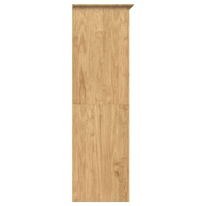 Ντουλάπι BODO Μέλι Καφέ 146 x 53,5 x 173 εκ Επεξεργασμένο Ξύλο