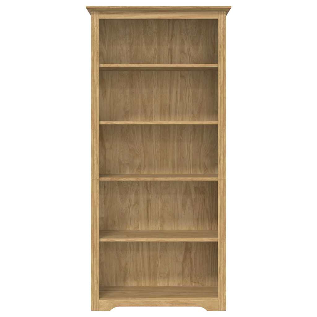 Βιβλιοθήκη BODO Μέλι Καφέ 82 x 40 x 173 εκ. Επεξεργασμένο ξύλο