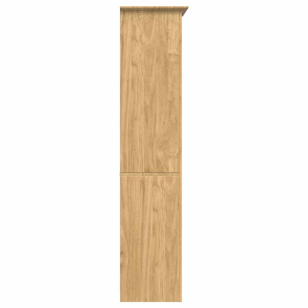 Βιβλιοθήκη BODO Μέλι Καφέ 82 x 40 x 173 εκ. Επεξεργασμένο ξύλο