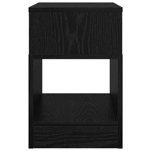 End Table 2 τμχ. Μαύρη Οξυά 30,5 x 30 x 45 εκ