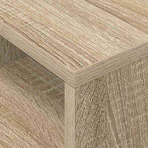 End Table Δρύς Sonoma 30,5 x 30 x 45 εκ Επεξεργασμένο Ξύλο - Pakobazaar