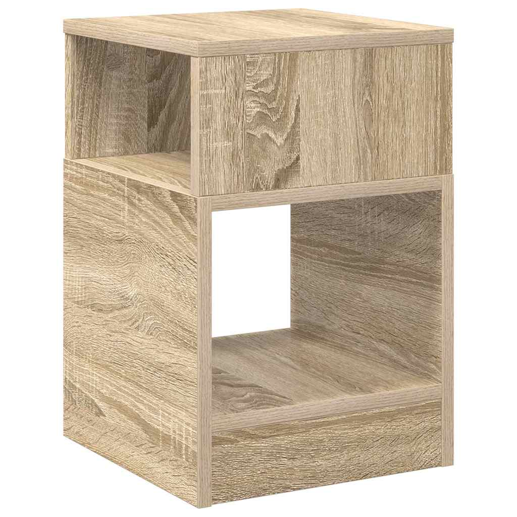 End Table Δρύς Sonoma 30,5 x 30 x 45 εκ Επεξεργασμένο Ξύλο - Pakobazaar