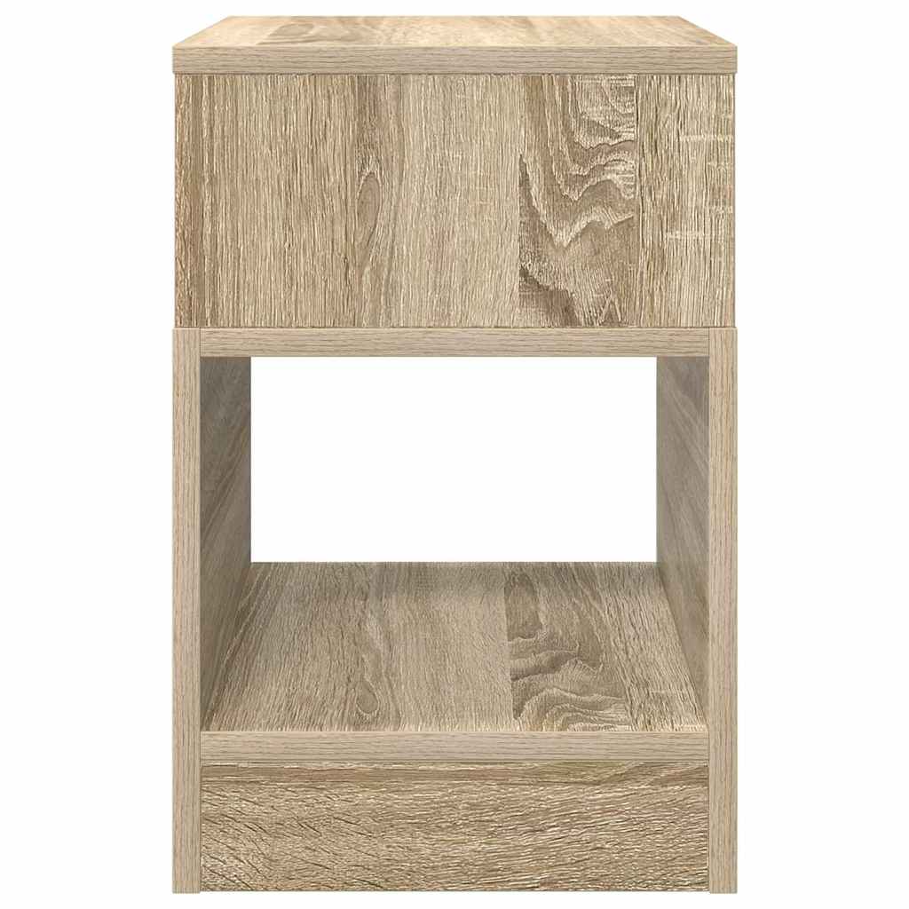End Table Δρύς Sonoma 30,5 x 30 x 45 εκ Επεξεργασμένο Ξύλο - Pakobazaar