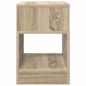 End Table Δρύς Sonoma 30,5 x 30 x 45 εκ Επεξεργασμένο Ξύλο - Pakobazaar
