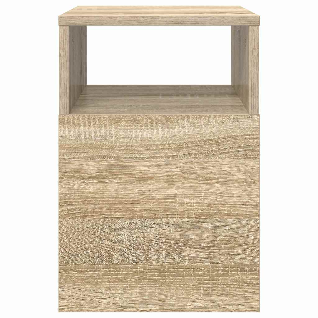 End Table Δρύς Sonoma 30,5 x 30 x 45 εκ Επεξεργασμένο Ξύλο - Pakobazaar
