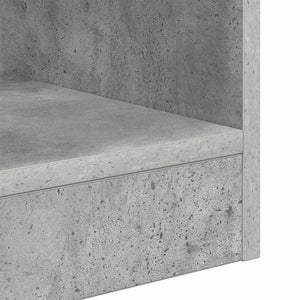 End Table Σκυρόδεμα Γκρι 30,5 x 30 x 45 εκ Επεξεργασμένο Ξύλο