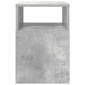 End Table Σκυρόδεμα Γκρι 30,5 x 30 x 45 εκ Επεξεργασμένο Ξύλο