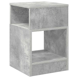 End Table 2 τμχ. Σκυρόδεμα Γκρι 30,5 x 30 x 45 εκ