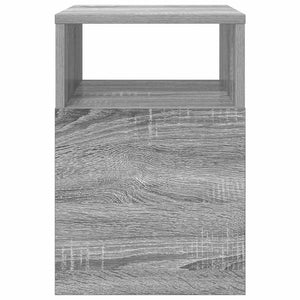 End Table Γκρίζο Σονομα 30,5 x 30 x 45 εκ Επεξεργασμένο Ξύλο
