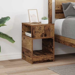 End Table Παλιό ξύλο 30,5 x 30 x 45 εκ Επεξεργασμένο Ξύλο