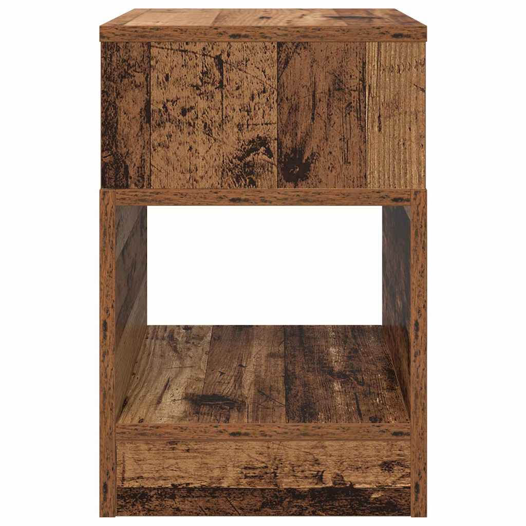 End Table Παλιό ξύλο 30,5 x 30 x 45 εκ Επεξεργασμένο ξύλο