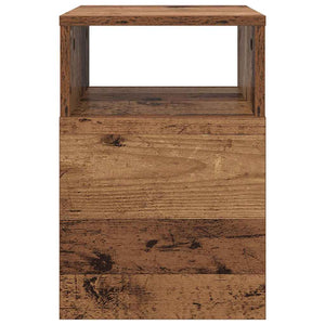 End Table Παλιό ξύλο 30,5 x 30 x 45 εκ Επεξεργασμένο Ξύλο