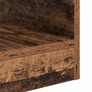 End Table 2 τμχ. Παλιό ξύλο 30,5 x 30 x 45 εκ