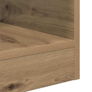 End Table Artisan Oak 30,5 x 30 x 45 εκ Επεξεργασμένο Ξύλο