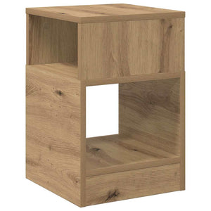 End Table Artisan Oak 30,5 x 30 x 45 εκ Επεξεργασμένο Ξύλο