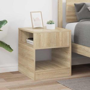 End Table Δρύς Sonoma 40,5 x 40 x 45 εκ Επεξεργασμένο Ξύλο