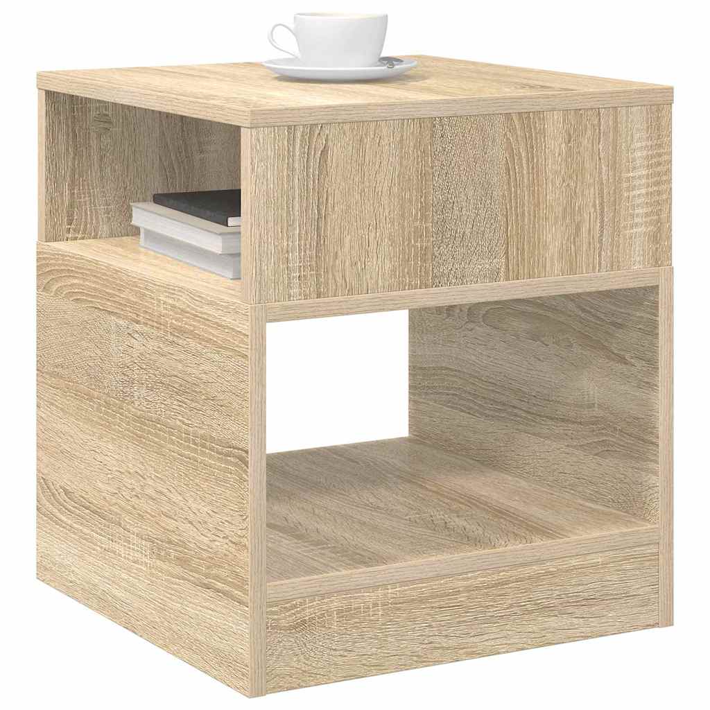 End Table Δρύς Sonoma 40,5 x 40 x 45 εκ Επεξεργασμένο ξύλο