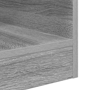 End Table Γκρίζο Σονομα 40,5 x 40 x 45 εκ Επεξεργασμένο Ξύλο