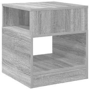 End Table 2 τμχ. Γκρίζο Σονομα 40,5 x 40 x 45 εκ