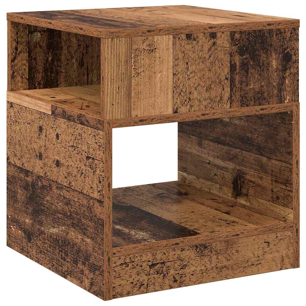 End Table Παλιό ξύλο 40,5 x 40 x 45 εκ Επεξεργασμένο ξύλο