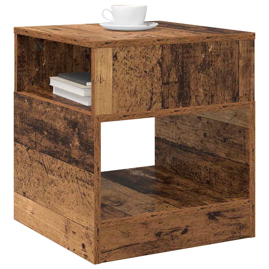 End Table Παλιό ξύλο 40,5 x 40 x 45 εκ Επεξεργασμένο ξύλο