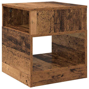 End Table 2 τμχ. Παλιό ξύλο 40,5 x 40 x 45 εκ