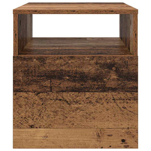 End Table 2 τμχ. Παλιό ξύλο 40,5 x 40 x 45 εκ