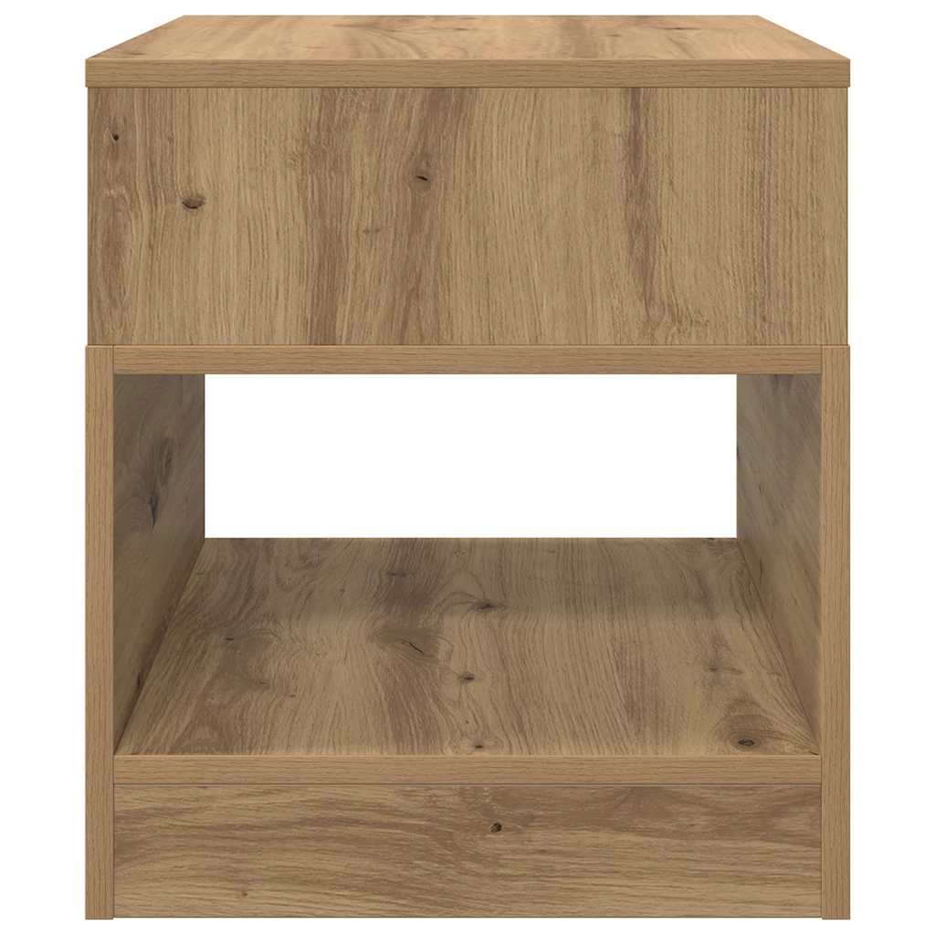 End Table Artisan Oak 40,5 x 40 x 45 εκ Επεξεργασμένο ξύλο - Pakobazaar