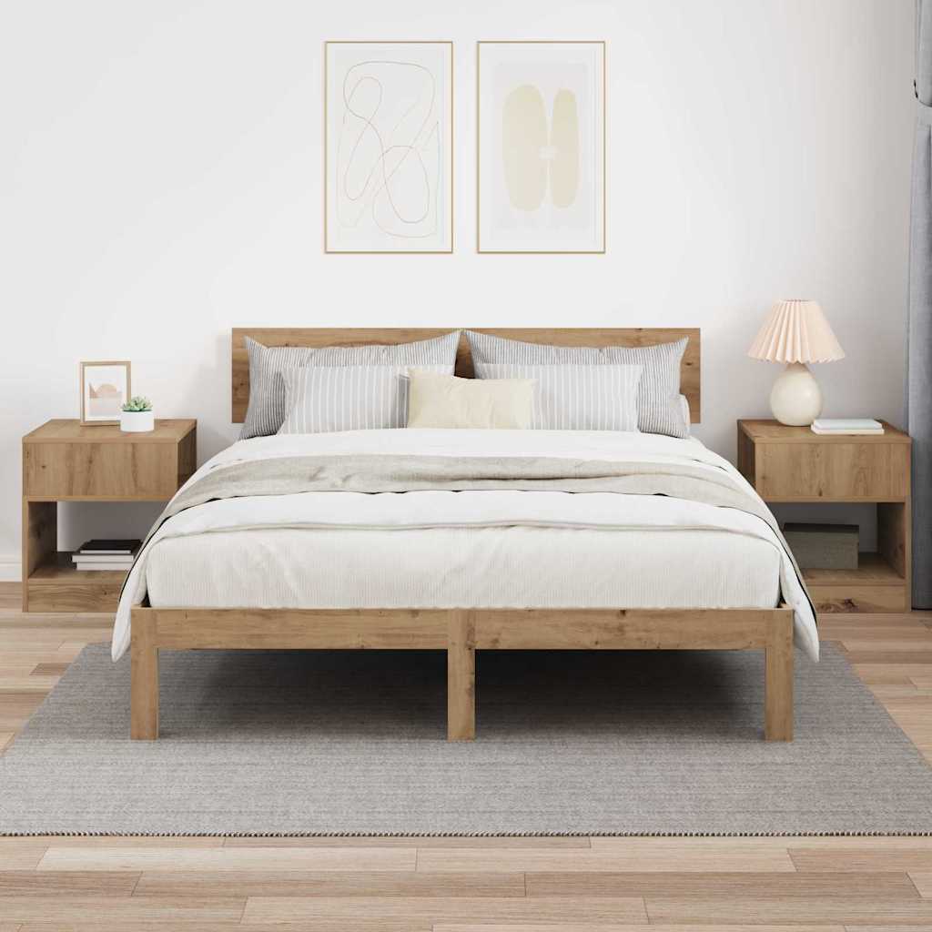 End Table 2 pcs Artisan Oak 40,5 x 40 x 45 εκ