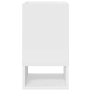 End Table 2 τεμ. Λευκό 30 x 30 x 56 εκ. Επεξεργασμένο Ξύλο