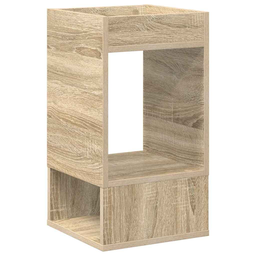 End Table 2 pcs Δρύς Sonoma 30 x 30 x 56 εκ. Επεξεργασμένο ξύλο