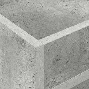 End Table 2 τεμ. Σκυρόδεμα Γκρι 30 x 30 x 56 εκ.