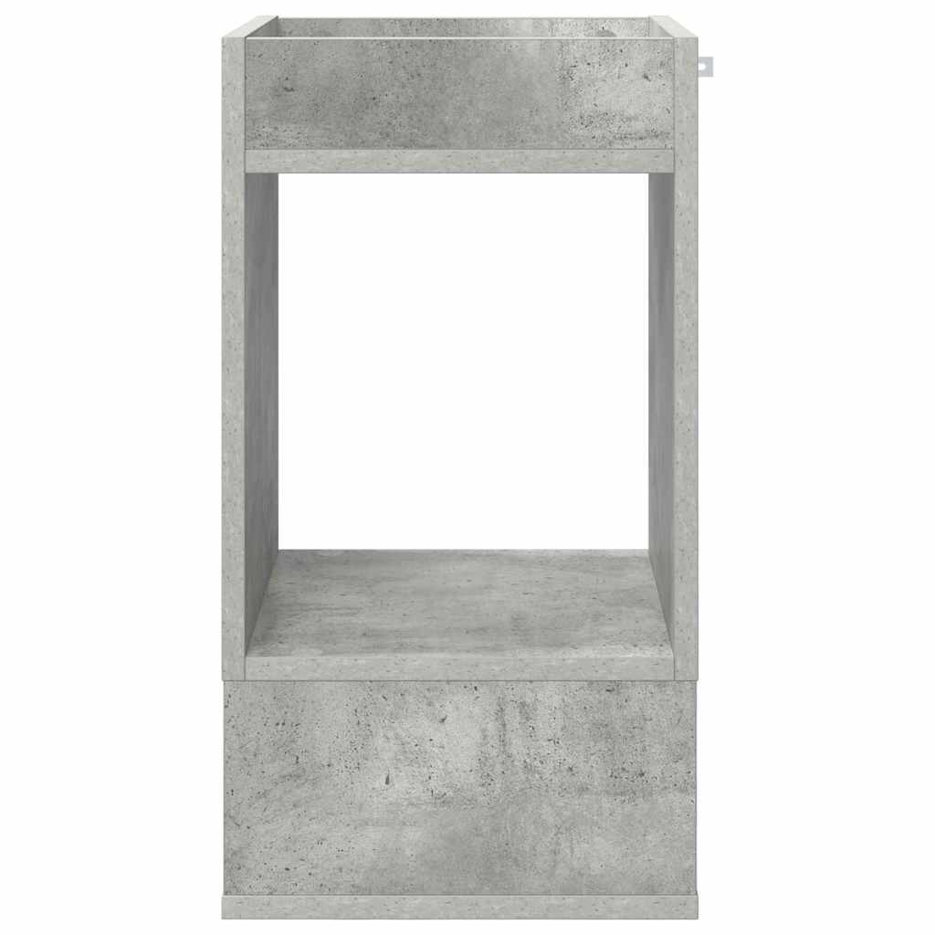 End Table 2 pcs Σκυρόδεμα Γκρι 30 x 30 x 56 εκ.