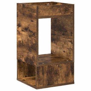 End Table 2 τεμ. Καπνιστό Δρύς 30 x 30 x 56 εκ.