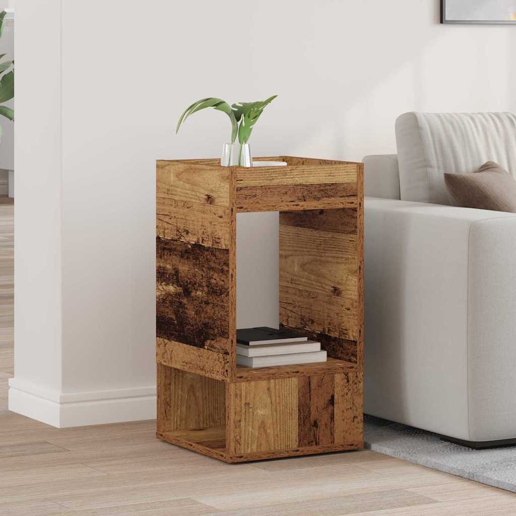 End Table Παλιό ξύλο 30 x 30 x 56 εκ. Επεξεργασμένο ξύλο