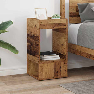 End Table Παλιό ξύλο 30 x 30 x 56 εκ. Επεξεργασμένο Ξύλο