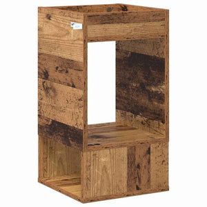 End Table Παλιό ξύλο 30 x 30 x 56 εκ. Επεξεργασμένο Ξύλο