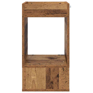 End Table 2 τεμ. Παλιό ξύλο 30 x 30 x 56 εκ. Επεξεργασμένο Ξύλο