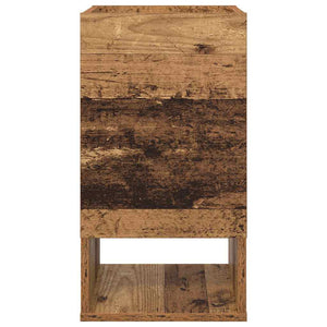 End Table 2 τεμ. Παλιό ξύλο 30 x 30 x 56 εκ. Επεξεργασμένο Ξύλο