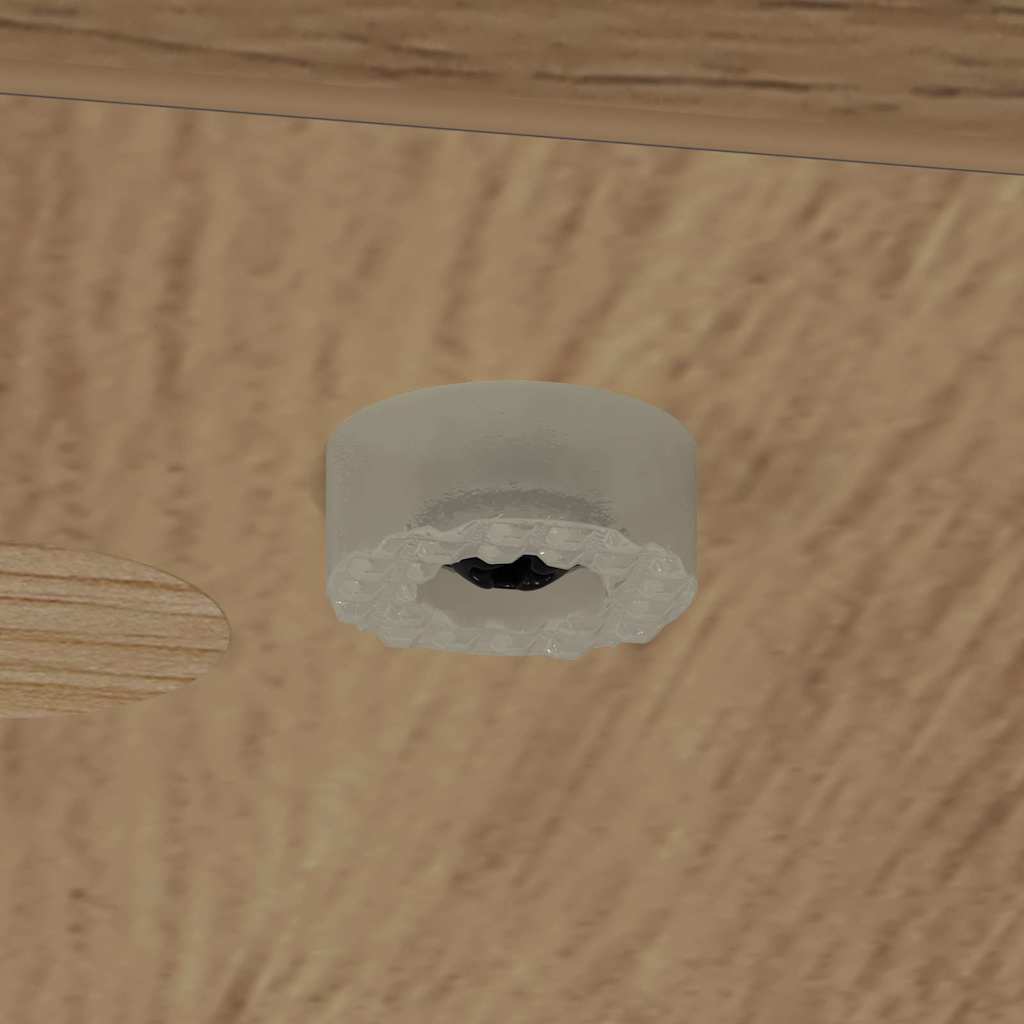 End Table Artisan Oak 30 x 30 x 56 εκ. Επεξεργασμένο ξύλο