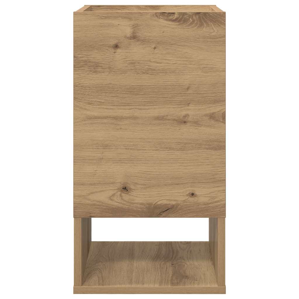 End Table 2 pcs Artisan Oak 30 x 30 x 56 εκ. Επεξεργασμένο ξύλο